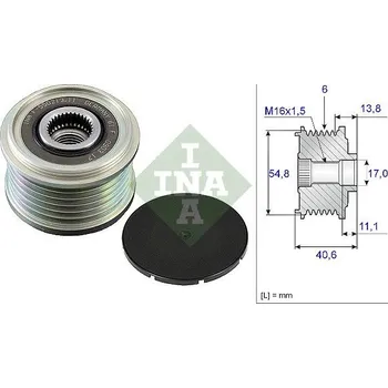 Předstihová spojka Schaeffler INA 535 0102 10