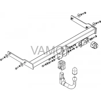 Auto-moto Tažné zařízení VW Passat 4D (B6/3C) (2005 - 2010 (B6)) (1911)