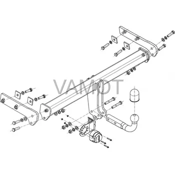 Tažné zařízení Tažné zařízení Volvo XC 70 (2007 - 2016) (2328)