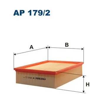Vzduchový filtr Vzduchový filtr FILTRON AP 179/2