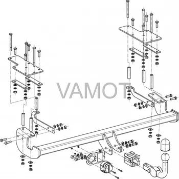 Tažné zařízení Tažné zařízení Fiat Sedici 5D (2006 - 2014) (5734)