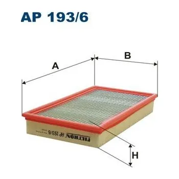 Vzduchový filtr Vzduchový filtr FILTRON AP 193/6
