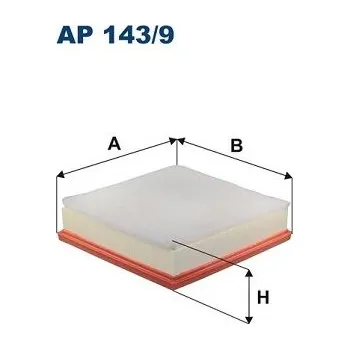 Vzduchový filtr Vzduchový filtr FILTRON AP 143/9