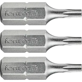 Bit Bit torx 3ks, T 9x25mm, S2, FORTUM
