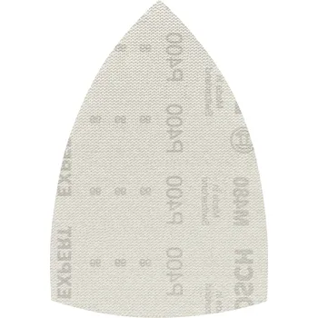 Brusný papír Bosch Accessories EXPERT M480 2608900733 brusná síť pro multifunkčníbrusku bez otvorů Zrnitost 400 (d x š) 150 mm x 100 mm 10 ks