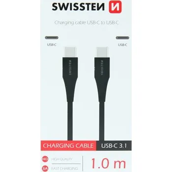 Datový kabel Kabel datový a nabíjecí USB-C/USB-C 1,0m č