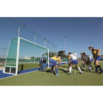 Házená Branková síť na pozemní hokej PP 4 mm, oko 45 mm, zelená