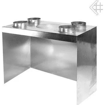 Kouřovod KRATKI Teplovzdušné opláštění AMELIA 4x100 mm