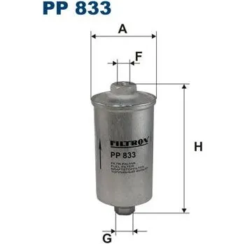 Filtr do auta Palivový filtr FILTRON PP 833