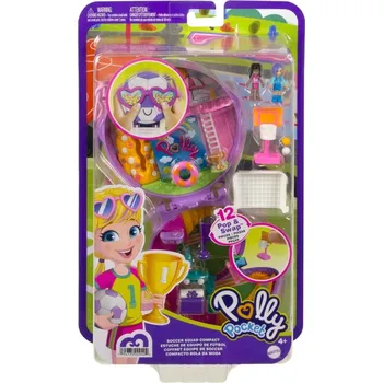 Panenka Mattel Polly Pocket Pidi svět do kapsy Sportovní hřiště