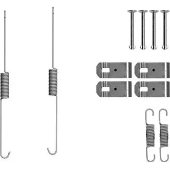 Brzdová čelist Sada příslušenství, brzdové čelisti TEXTAR 97033400