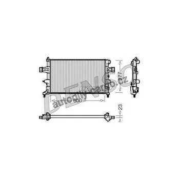 Chladič motoru Chladič motoru DENSO (DE DRM20081)