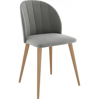 Jídelní židle Moderní čalouněná židle ST100, Barva: natura, Potah: Magic Velvet 2217 MIRJAN 5903211142406