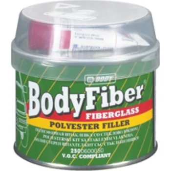 Karosářský tmel HB BODY tmel se skelným vláknem - fiber F250, 250g, H092