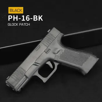 Nášivka Wosport Wosport Patch GLOCK PVC 3D gumový - černý