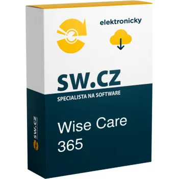 Zrychlení počítače Wise Care 365 PRO, licence pro 3 PC, 1 rok