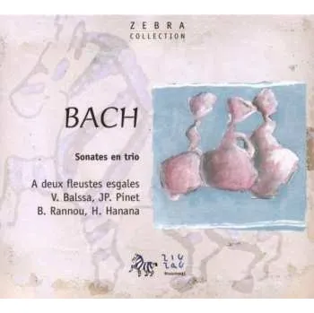 Zahraniční hudba CD Johann Sebastian Bach: Sonates En Trio – A Deux Fleustes Esgales 2010