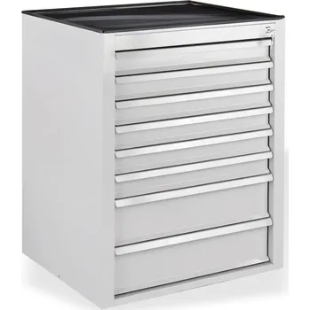 DEMA Dílenská skříňka 8-zásuvková šedá Fernando Maxi