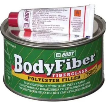 Karosářský tmel HB BODY tmel se skelným vláknem - fiber F250, 750g, H069