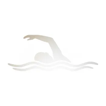 Polep vozidla SAMOLEPKA Plavání 004 levá (82 - odrazková reflexní bílá) NA AUTO, NÁLEPKA, FÓLIE, POLEP, TUNING, VLASTNÍ TEXT, TISK, AUTOSAMOLEPKY.cz, POLEPY, OBRÁZEK, LOGO, SAMOLEPKY