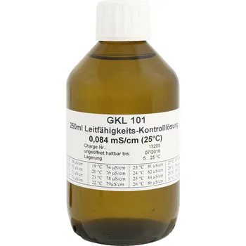 Dezinfekce pitné vody Kontrolní roztok měrné vodivosti Greisinger GKL-101