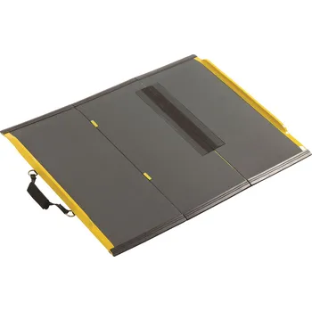 Nakládací rampa pro vozidlo Guldmann Lehká přenosná nájezdová rampa široká, podélně 3x sklopná GU72