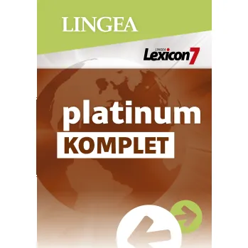 Slovník Lingea Lexicon 7 Německý slovník Platinum + ekonomický a technický slovník