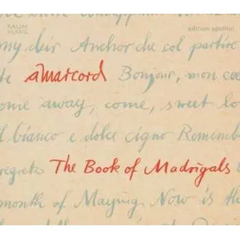 Zahraniční hudba CD Amarcord: The Book Of Madrigals 2007