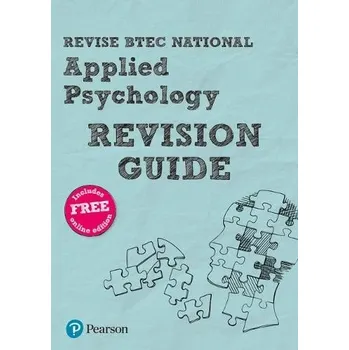 Cizí jazyk Pearson REVISE BTEC National Applied Psychology Revision Guide inc online edition - for 2025 exams - Harty, Susan a McEntee, Heidi