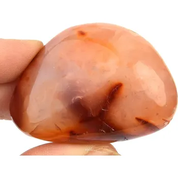 Přírodní kámen Leštěný karneol (65g)