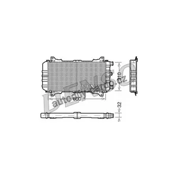 Chladič motoru Chladič motoru DENSO (DE DRM10018)