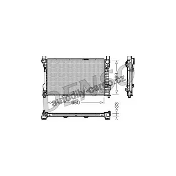 Chladič motoru Chladič motoru DENSO (DE DRM17082)