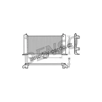 Chladič motoru Chladič motoru DENSO (DE DRM09120)