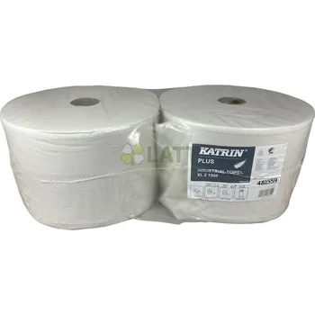 Utěrka Průmyslová role papírová Katrin Plus XL , 2vrstvý, 481559