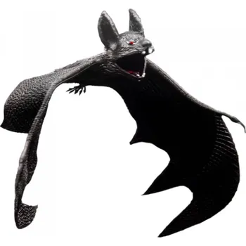 Karnevalový doplněk Dekorace gumový netopýr