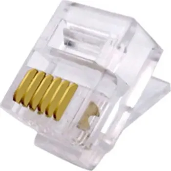 Konektor Konektor telefonní RJ12 6P6C