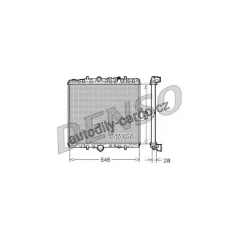 Chladič motoru Chladič motoru DENSO (DE DRM07061)