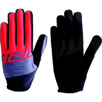 Cyklistické rukavice rukavice BBB LiteZone šedo/červené (rukavice BBB LiteZone šedo/červené)