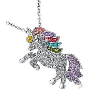 Náhrdelník Přívěskynakrk.cz Barevný JEDNOROŽEC