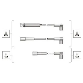 Zapalovací kabel Sada kabelů pro zapalování MAGNETI MARELLI 941319170020