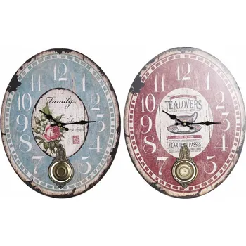 Hodiny Nástěnné hodiny s kyvadlem 32x5x40/2dr.