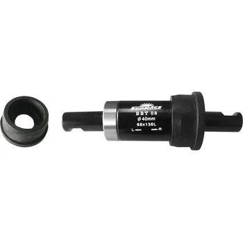 Komponent pro jízdní kolo osa středová SUNRACE BBT08 40-136 klínková, PUSH-IN (osa středová SUNRACE BBT08 40-136 klínková, PUSH-IN)