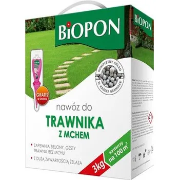 Hnojivo Hnojivo na trávníky s mechem 3 kg
