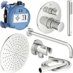 Podomítkový sprchový systém Ideal Standard Ceratherm T100 chrom A7573AA