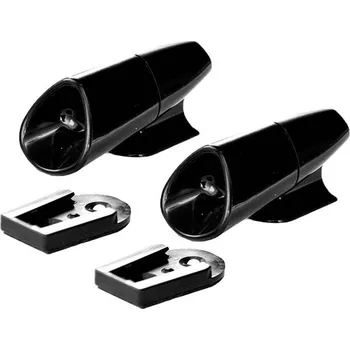 Izolační páska HP Autozubehör Wildwarner Set Clip plast ABS podložka pod SPZ (d x š x v) 5.9 x 2.5 x 3 cm