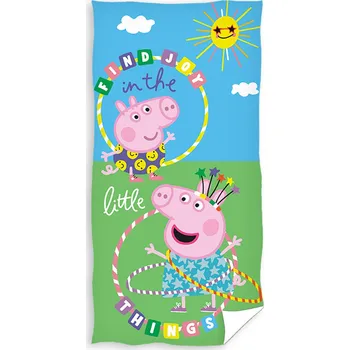 Dětská osuška Prasátko Pepina Zábava s Georgem