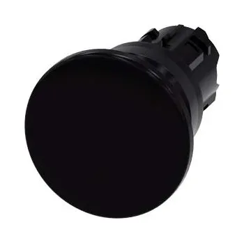 Stykač SIEMENS Hlavice ovl. 3SU1000-1BD10-0AA0 hř.černá 3SU1000-1BD10-0AA0