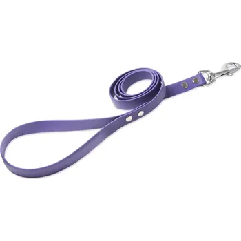 Vodítko pro psa FIREDOG BioThane vodítko 19mm 1,2m s ručkou Barva: Fialová