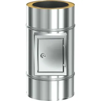 Komín Čistící díl s dvířky 150-30 mm SP