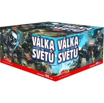 Zábavní pyrotechnika Válka světů 90 ran
